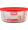 Pyrex® Storage Red 7 Cup Round