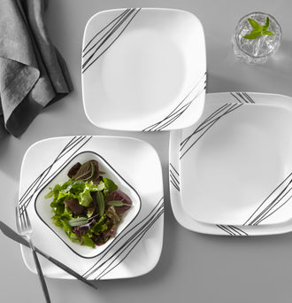 Corelle® Square Simple Sketch Soup Cereal Bowl 650mL