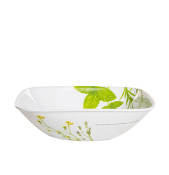 Corelle® Square European Herbs Serving Bowl 1.4L