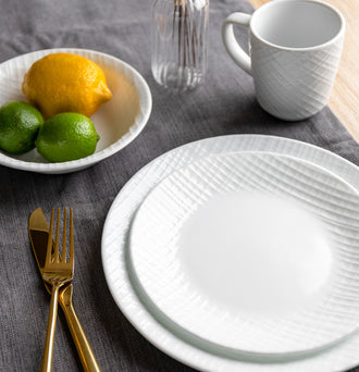Corelle® Linen Weave Lunch Plate 21.6cm