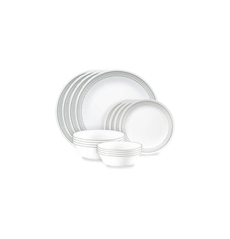 Corelle® Mystic Gray 16 Piece Dinner Set