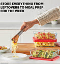 Pyrex® Storage Red 6 Cup Rectangle