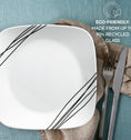 Corelle® Square Simple Sketch 12 Piece Dinner Set