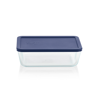 Pyrex® Storage Blue 3 Cup Rectangle